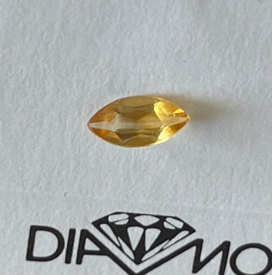 Marquise citrine 0.55