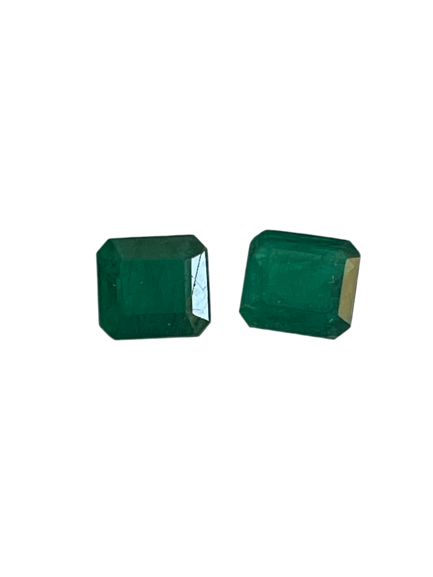 Pair of emeralds