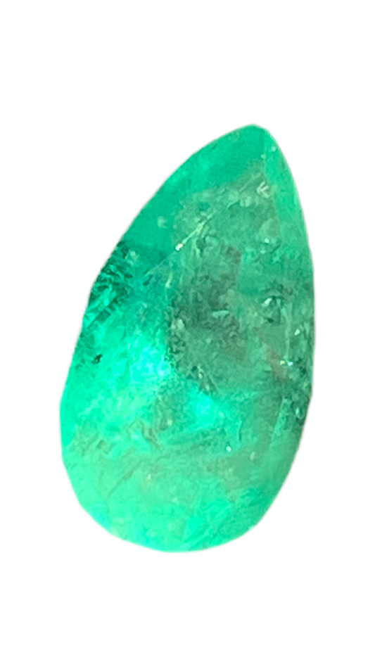 5ct pear cut EMERALD