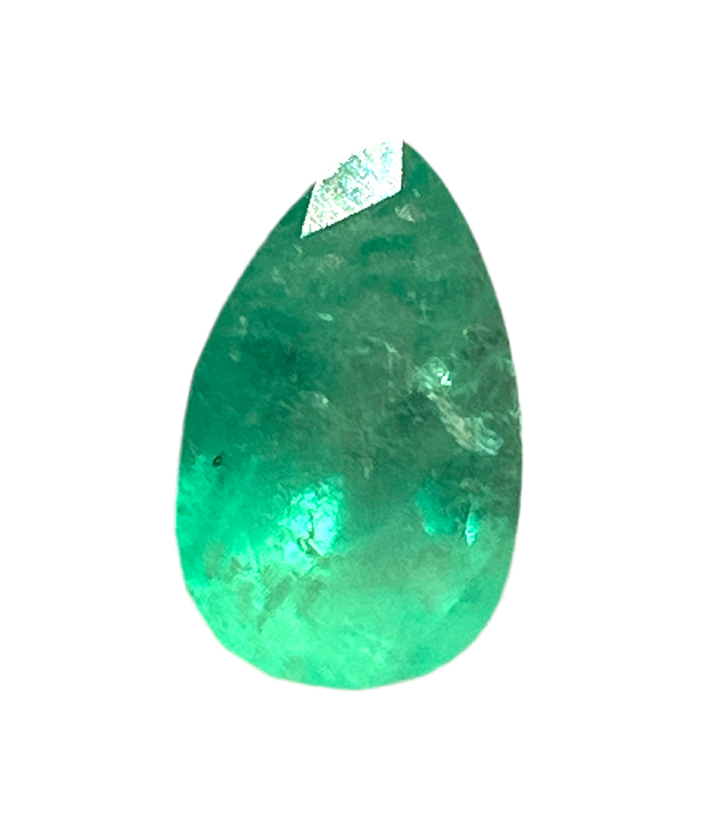 5ct pear cut EMERALD