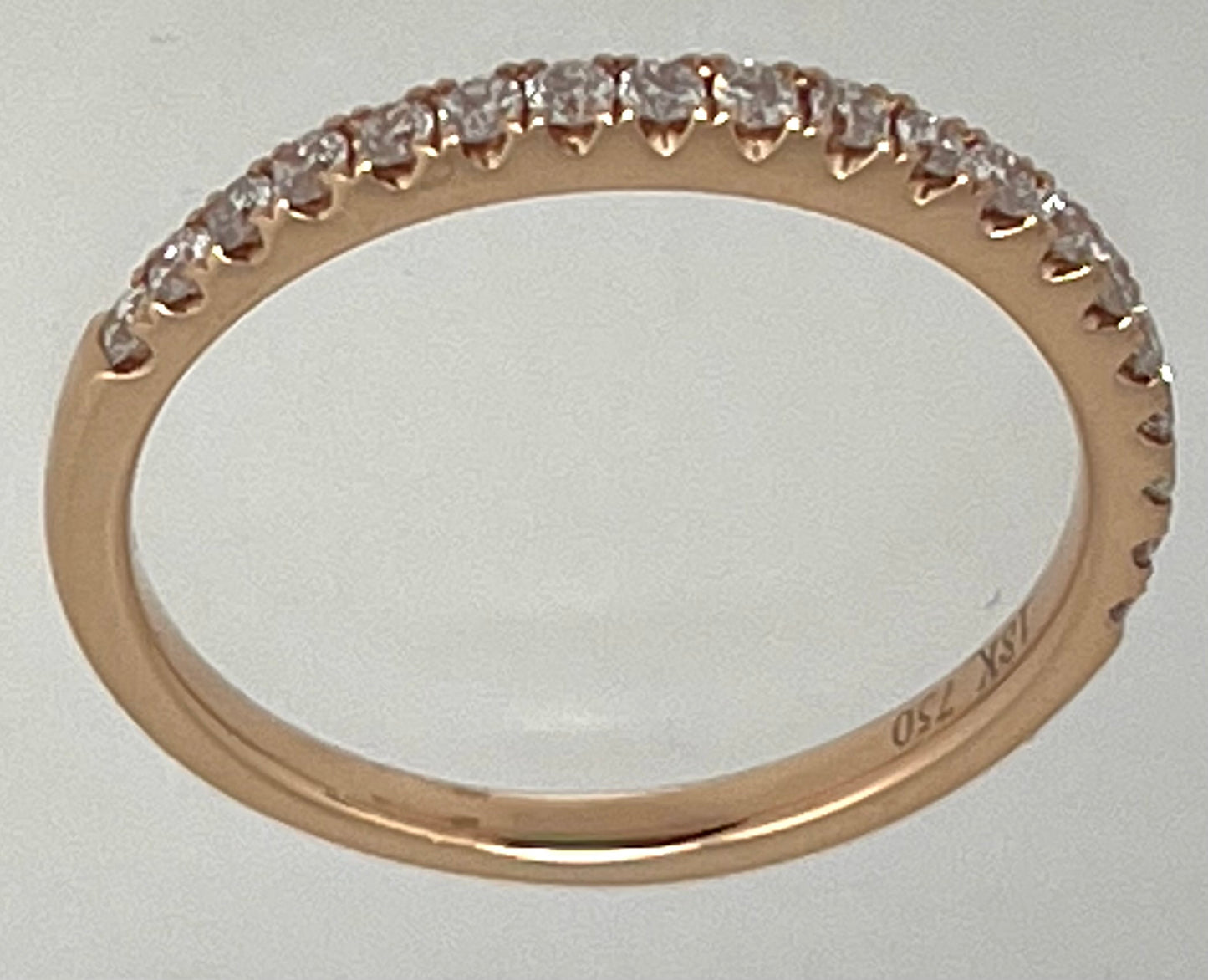 18KR  Rose Gold Diamonds Band