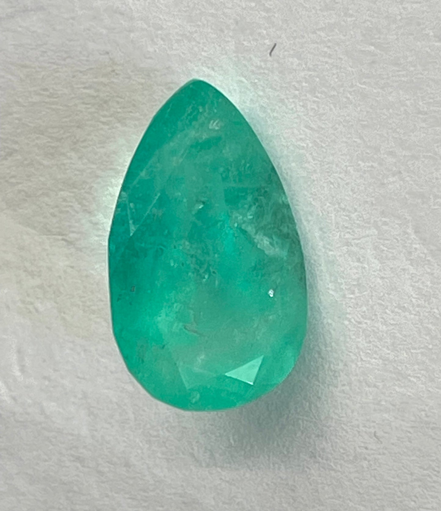 5ct pear cut EMERALD