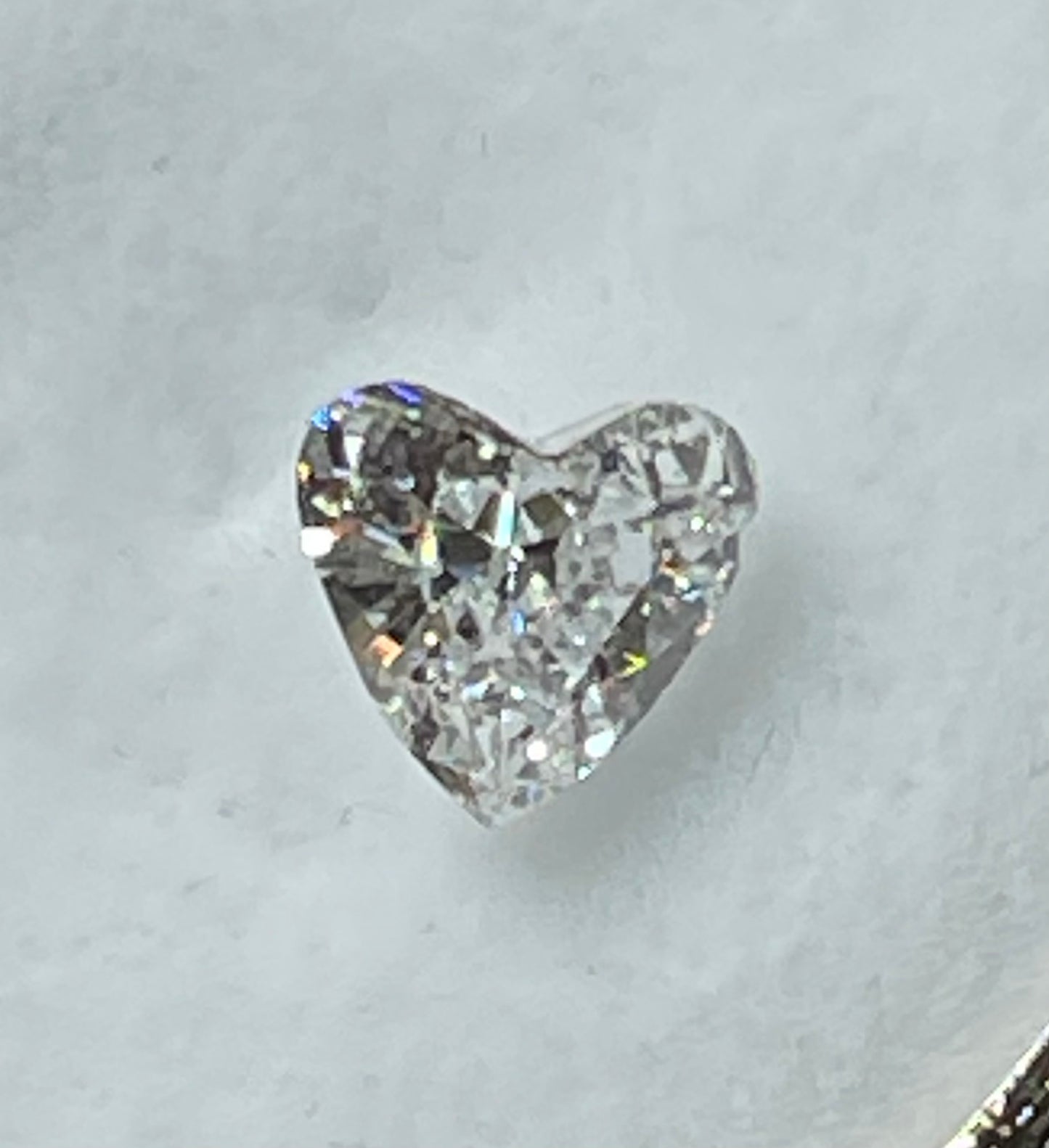 Heart shaped diamond